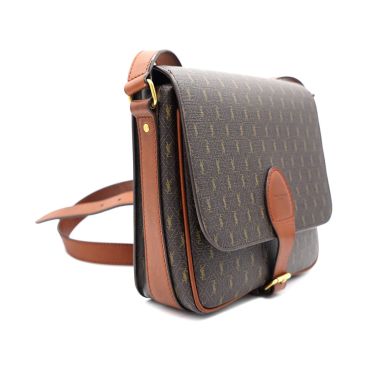 SAINT LAURENT Monogram-print Messenger Bag