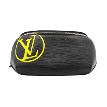 LOUIS VUITTON Epi Bumbag Black