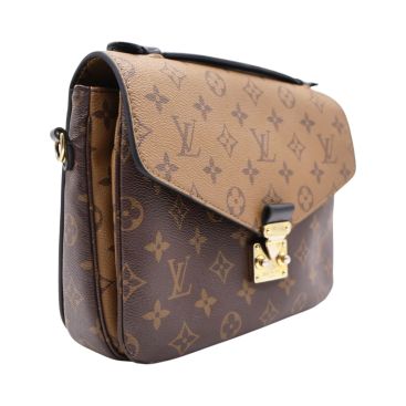LOUIS VUITTON Pochette Métis Monogram Reverse Canvas