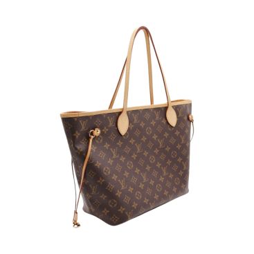 LOUIS VUITTON Classic Monogram Canvas Neverfull MM Tote Bag