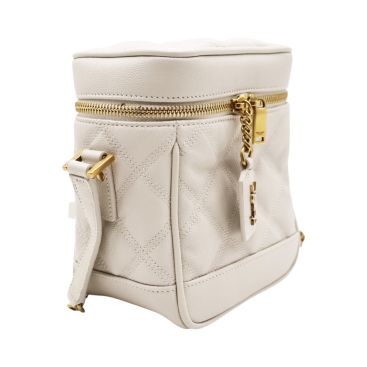 SAINT LAURENT Mini Quilted Leather 80's Vanity Bag